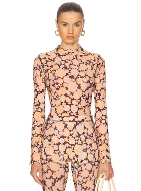 [冬季新品]KNWLS HALCYON 上装长袖上衣 奶油色y2k辣妹风REVOLVE