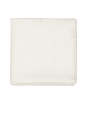 Jenni Kayne Frayed Linen 68x100 Tablecloth 象牙白REVOLVE小众