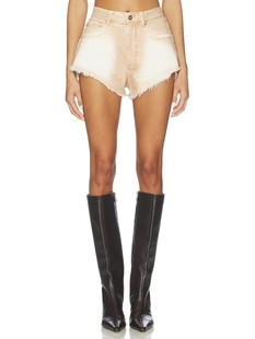 Lapointe PIGMENT DENIM MINI 短裤 revolve小众新款 中性色调