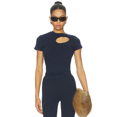 Ottolinger 上装 藏青色 y2k辣妹风REVOLVE小众新款