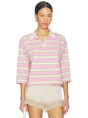 perfectwhitetee Cotton Rugby Polo revolve小众新款