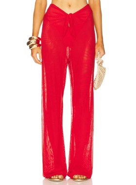 Vix Swimwear PAREO 长裤 红色 y2k辣妹风REVOLVE小众