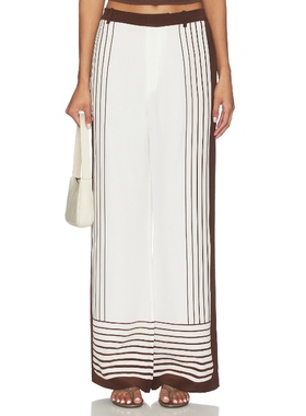 SIR. DESTINO 长裤 White,BrownREVOLVE小众新款