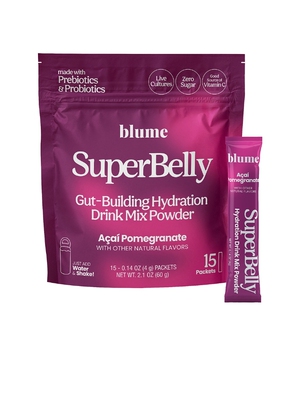 blume SUPERBELLY ACAI POMEGRANATE 助长剂 revolve小众新款 美: