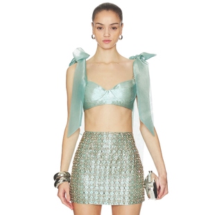 蓝色REVOLVE小众新款 上装 TOP FUORI