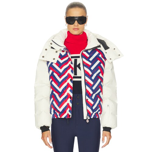Perfect Moment Moments Ski Jacket 白色、红色 老钱风REVOLVE小