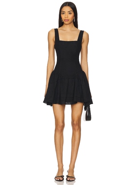 [春季新品]WeWoreWhat DRESS 连衣裙 黑色REVOLVE小众