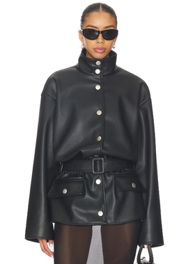 Lovers and Friends ISABELA 夹克 黑色REVOLVE小众新款