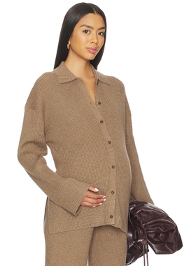 HATCH BEATRICE 衬衫 棕黄色 y2k辣妹风REVOLVE小众新款