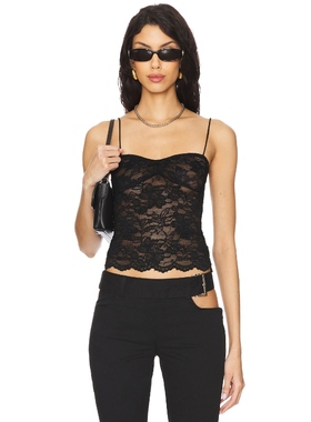 [冬季内搭]LIONESS YVES 紧身内衣 黑色REVOLVE小众新款