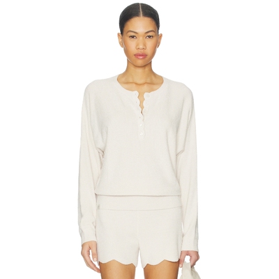 Barefoot Dreams CCUL SCALLOP DOLMAN 亨利式上装 26春夏新品 re