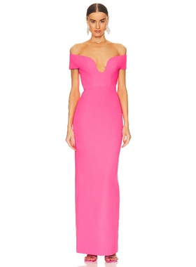 SOLACE London MARLOWE 裙子revolve时尚小众新款