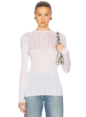 [冬季新品]KHAITE COSETTE 上装 白色REVOLVE小众新款