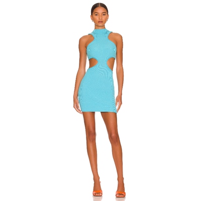 NBD EMBER 企领迷你针织连衣裙保暖女revolve时尚小众新款