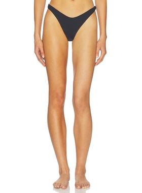 POST SWIM ASHLEY 比基尼泳裤 黑色 y2k辣妹风REVOLVE小众新款