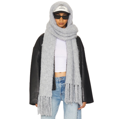 [冬季新品]Lovers and Friends TYLAR围巾高级感灰老钱风REVOLVE