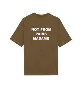 Drle De Monsieur Drle De Monsieur Le T-Shirt Slogan 棕色REVO