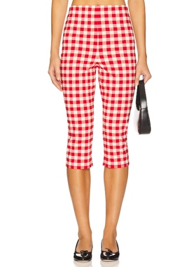 [冬季新品]LPA LIZZIE CAPRI 款 红色 美式休闲风REVOLVE小众