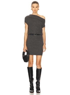 [冬季新品]Brochu Walker LORI 无袖连衣裙深灰色REVOLVE小众