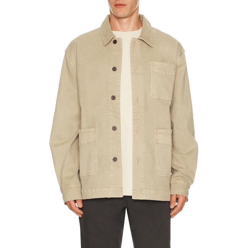 Fair Harbor SEAPORT 工活夹克 棕色REVOLVE小众新款