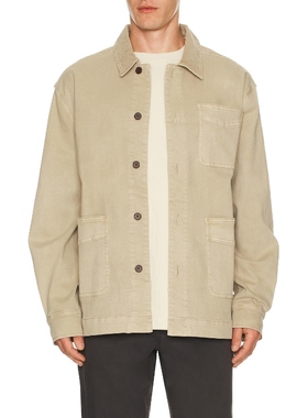 Fair Harbor SEAPORT 工活夹克 棕色REVOLVE小众新款