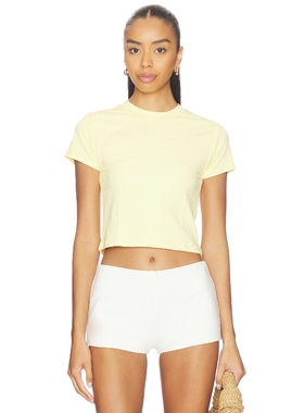 La Porte NINA 上装 黄色 y2k辣妹风REVOLVE小众新款