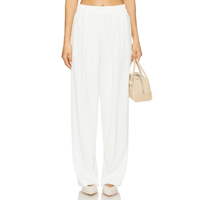 [冬季新品]SAMSOE SAMSOE JULIA 长裤 白色 美式休闲风REVOLVE