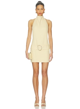 SIR. SABINA 裙子 黄色REVOLVE小众新款