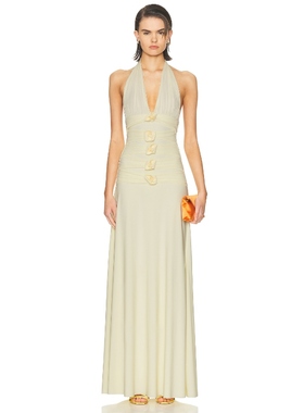 Maygel Coronel VILLADIEGO 裙子 奶油色REVOLVE小众新款