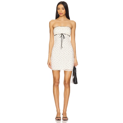 [冬季新品]NIA YURI 裙子 象牙白REVOLVE小众