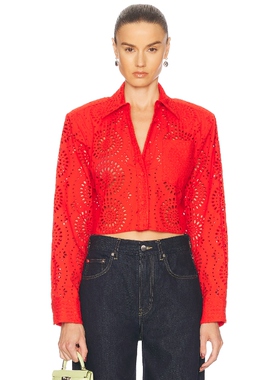 [春节穿搭]AKNVAS 上装 红色REVOLVE小众新款