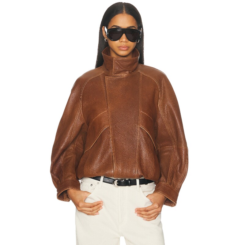 NOUR HAMMOUR ARISTE 夹克 26早秋新品 revolve小众新款