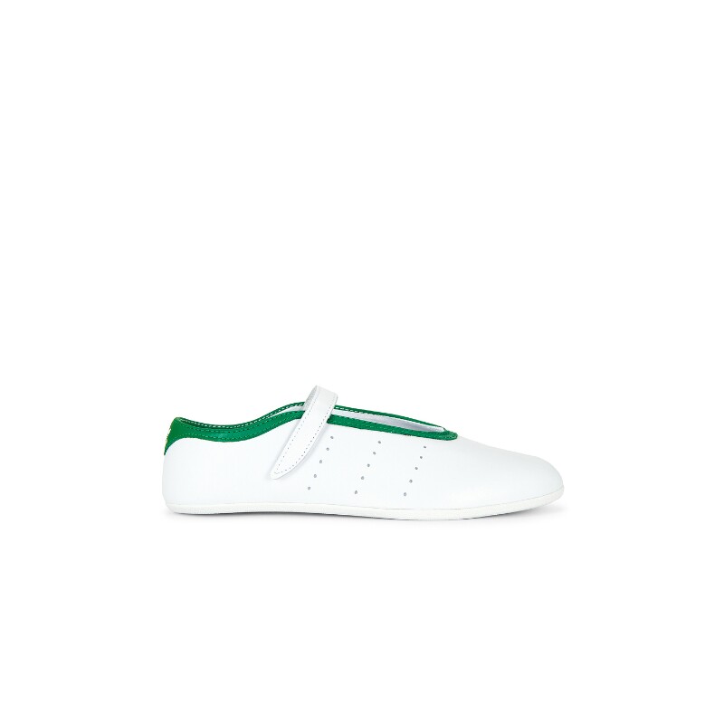 adidas Originals白色皮革运动鞋简约风魔术贴休闲球鞋REVOLVE