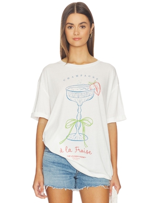 The Laundry Room STRAWBERRY CHAMPAGNE 宽松T恤 revolve小众新