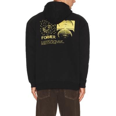 FORMER FREE 连帽衫 黑色REVOLVE小众新款