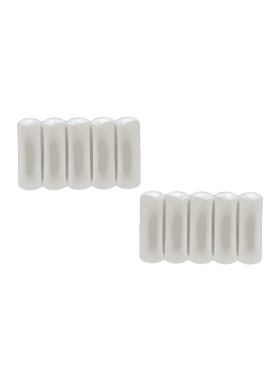 Heaven Mayhem CLEMMIE 耳饰 金属银色REVOLVE小众新款