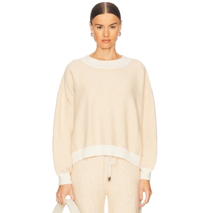 Sancia SAYBEL 针织套头衫 棕黄色REVOLVE小众新款