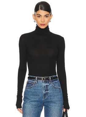 Sold Out NYC THE CASHMERE 圆翻领 黑色 y2k辣妹风REVOLVE小众新