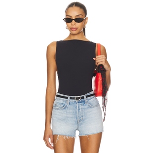 冬季 紧身服 新品 RIAN 黑色y2k辣妹风REVOLVE小众 EAVES