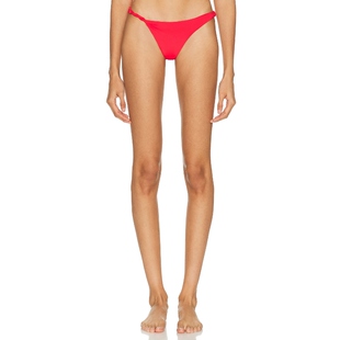 红色REVOLVE小众新款 Ziah 比基尼泳裤