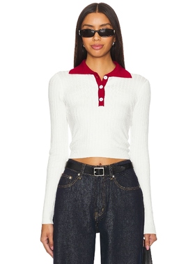 ALL THE WAYS HELENA 毛衣 白色REVOLVE小众新款