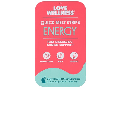 Love Wellness Quick Melt Strips Energy  revolve小众新款