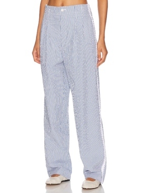 [冬季新品]BODE 长裤 蓝色 美式休闲风REVOLVE小众