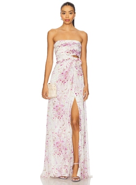 Cinq a Sept MAGY 长裙 Ivory,LavenderREVOLVE小众新款