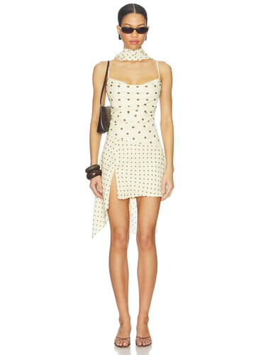 Runaway The Label Alora Scoop Neck Mini Dress revolve小众新