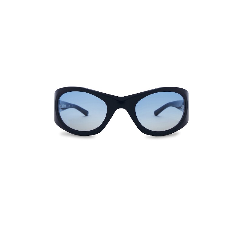 BRU Eyewear黑色太阳眼镜渐变色宽框酷飒风秋冬新品REVOLVE