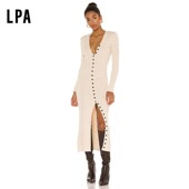毛衣裙针织连衣裙保暖revolve小众新款 LPA 春季 新品