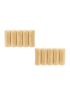 Heaven Mayhem CLEMMIE MAXI 铆钉耳饰 金属金色REVOLVE小众新款