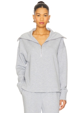 [冬季新品]Varley卫衣长袖翻领拉链休闲通勤风上衣REVOLVE