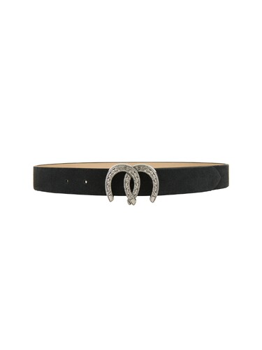 Understated Leather HORSESHOE 腰带 revolve小众新款 黑色